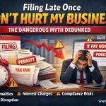 Finance Myth-Buster: “Filing Late Once Won’t Hurt My Business” The Truth Every Business Owner Should Know